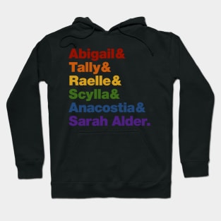 Pride Motherland: Fort Salem - Character Names Hoodie